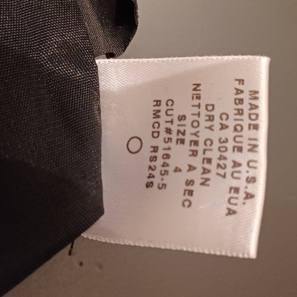 Laundry by Shelli Segal Strapless Sleeveless Bow Black Bubble Mini Dress Size 4 - Picture 5 of 5